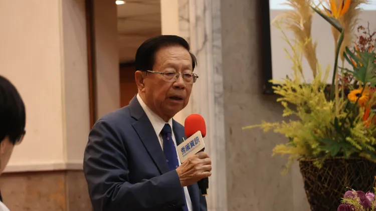 總統府資政、前外交部長田弘茂。記者葉家瑋攝