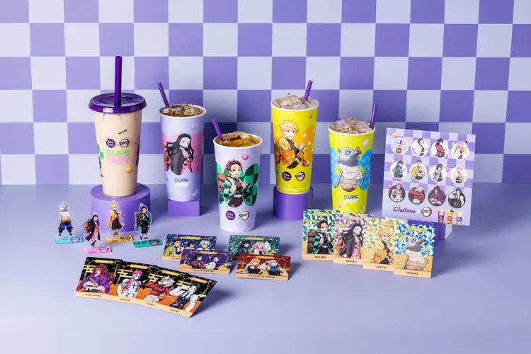 期間推出《鬼滅之刃》4款限量週邊，最低49元起就可加購。日出茶太提供