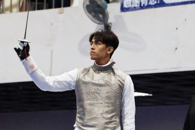 「擊劍帥哥」陳致傑全運二連霸 助臺中市首金入袋!