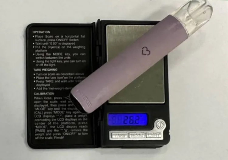 警方查獲喪屍煙彈。警方提供