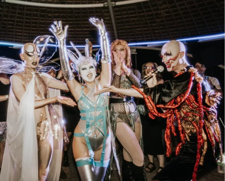 2025白晝之夜_倍帝·愛波feat.次元家族《神化》。北市文化局提供