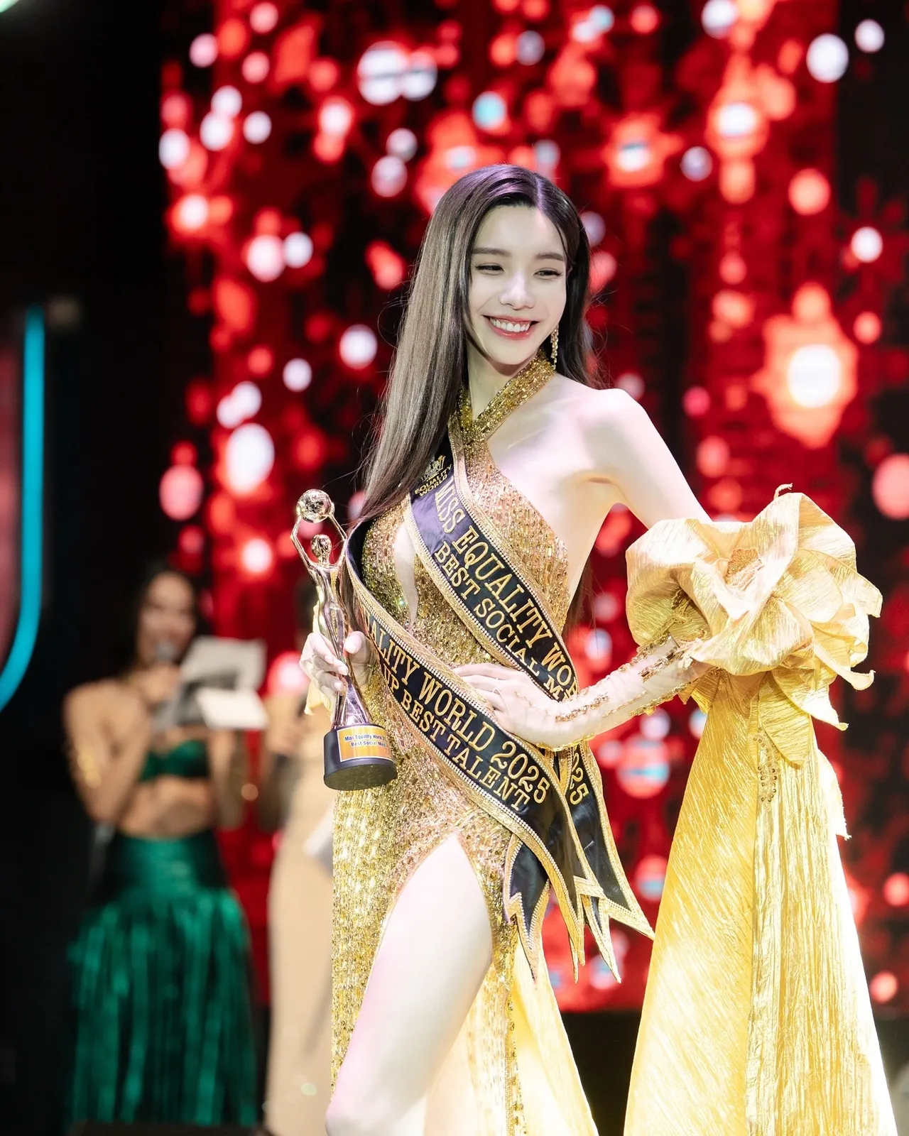 Miss Equality World 台湾代表选手爱里。翻摄「爱里」脸书