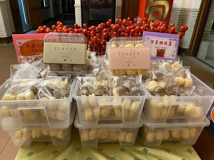 中山女高晚自習點心有寧夏夜市糖葫蘆。網友授權提供