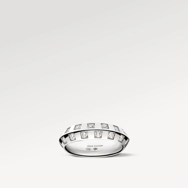 LVLe Damier de Louis Vuitton戒指，25萬元。品牌提供