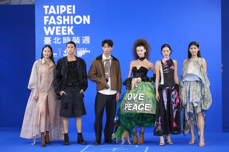 台北時裝周今日舉行記者會。彭欣偉攝