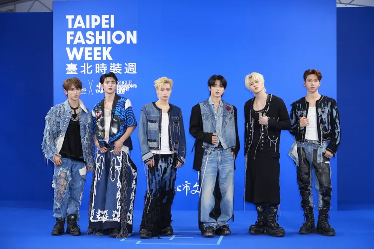 SEVENTOEIGHT現身台北時裝周記者會。彭欣偉攝