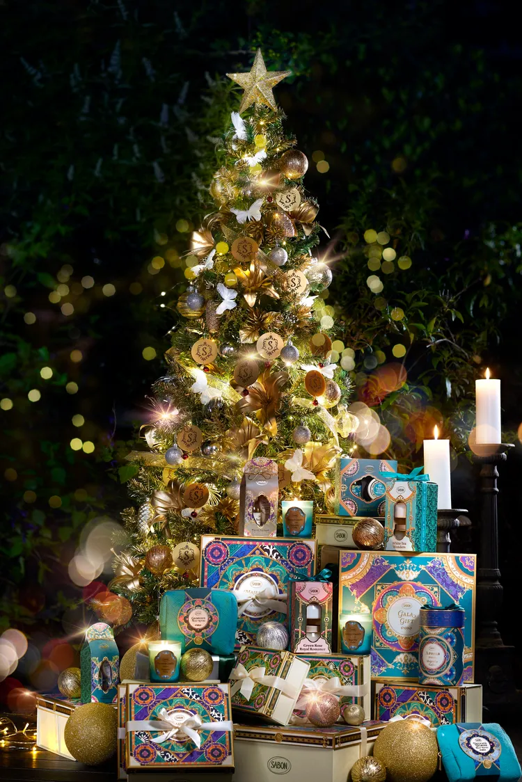 SABON聖誕流光夜宴系列。品牌提供