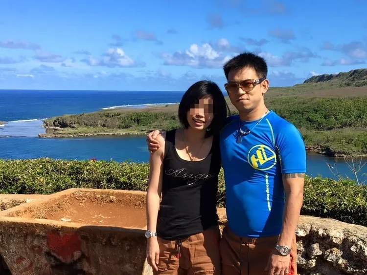 顏正國和老婆當筆友6年結為連理。翻攝顏正國臉書