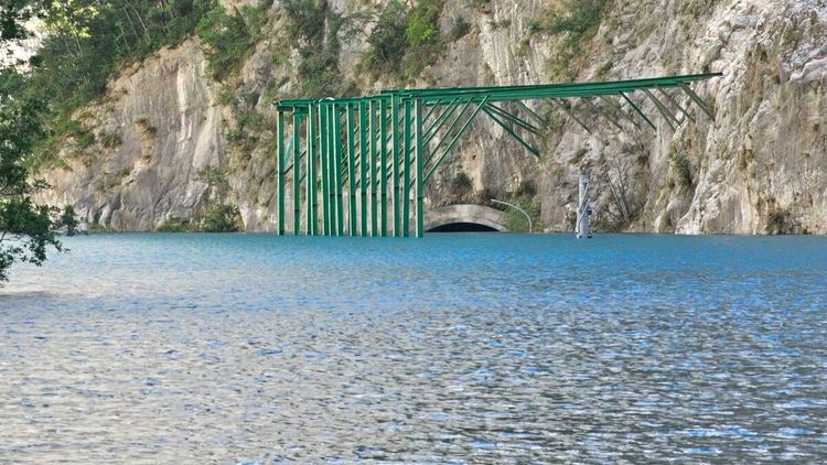 花蓮立霧溪堰塞湖淹沒隧道西口　劉世芳：已撤948人