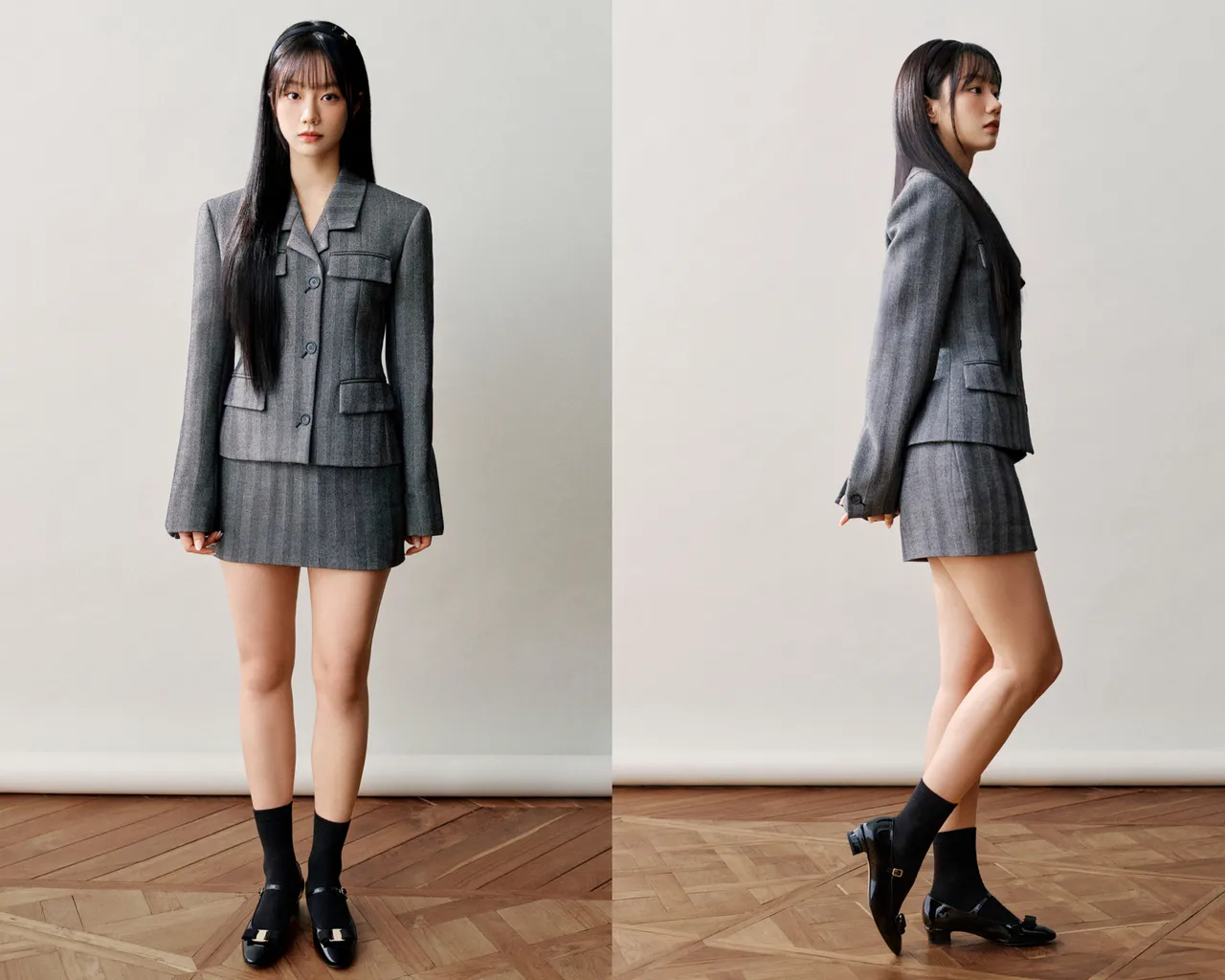 惠利拍摄FERRAGAMO全新「Vara Bow」企划。品牌提供