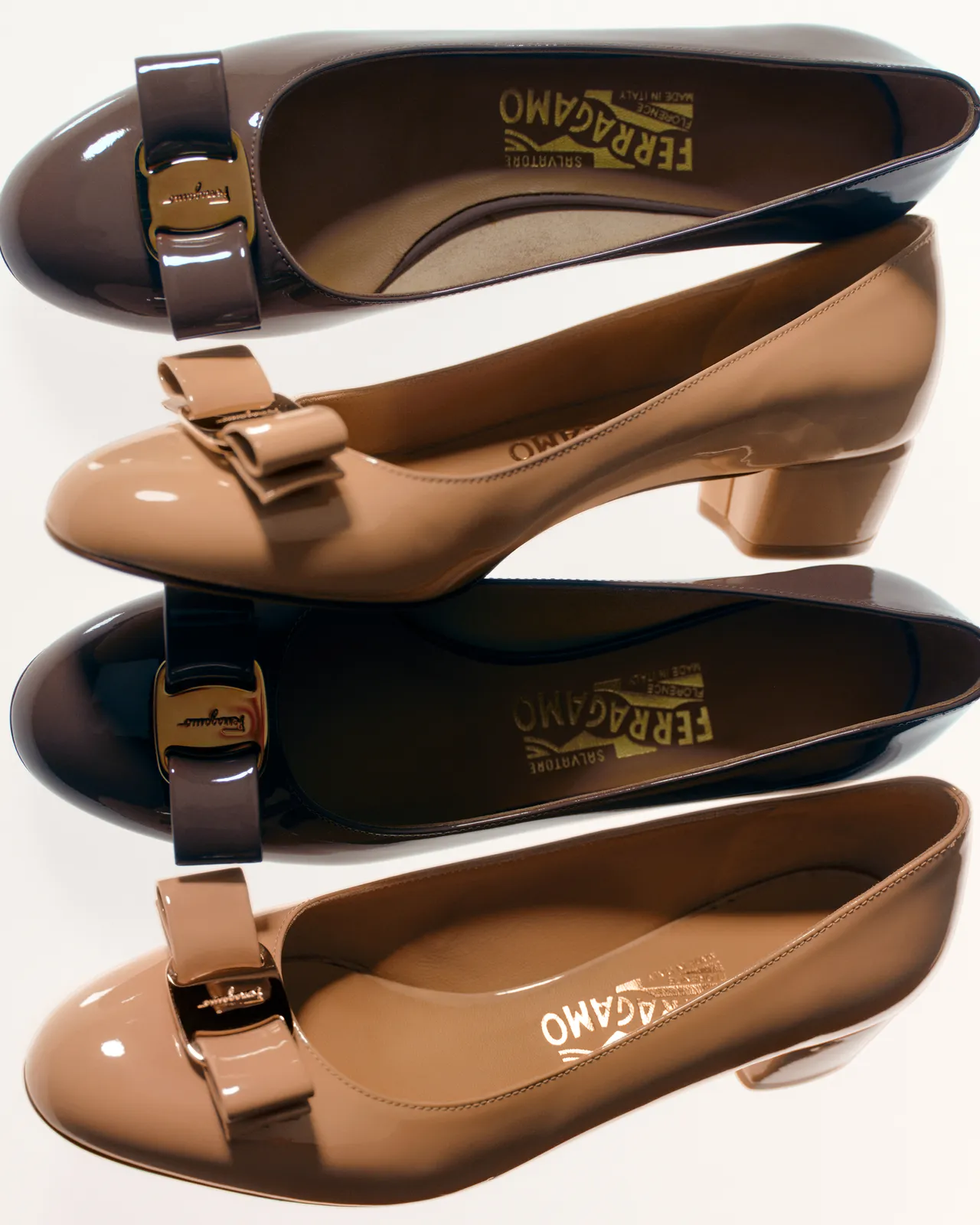 FERRAGAMO全新「Vara Bow」企划。品牌提供