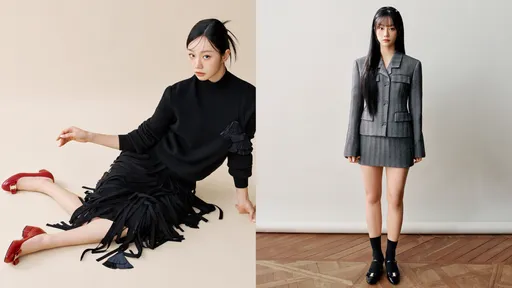 惠利俏当FERRAGAMO「红鞋女孩」 Vara上脚想哼著小曲轻轻跳
