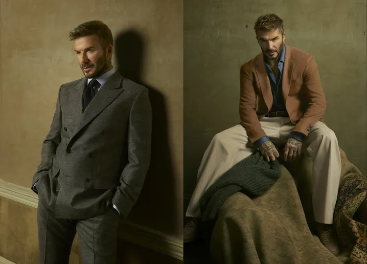 貝克漢靠著熟男魅力帥出新高度。品牌提供