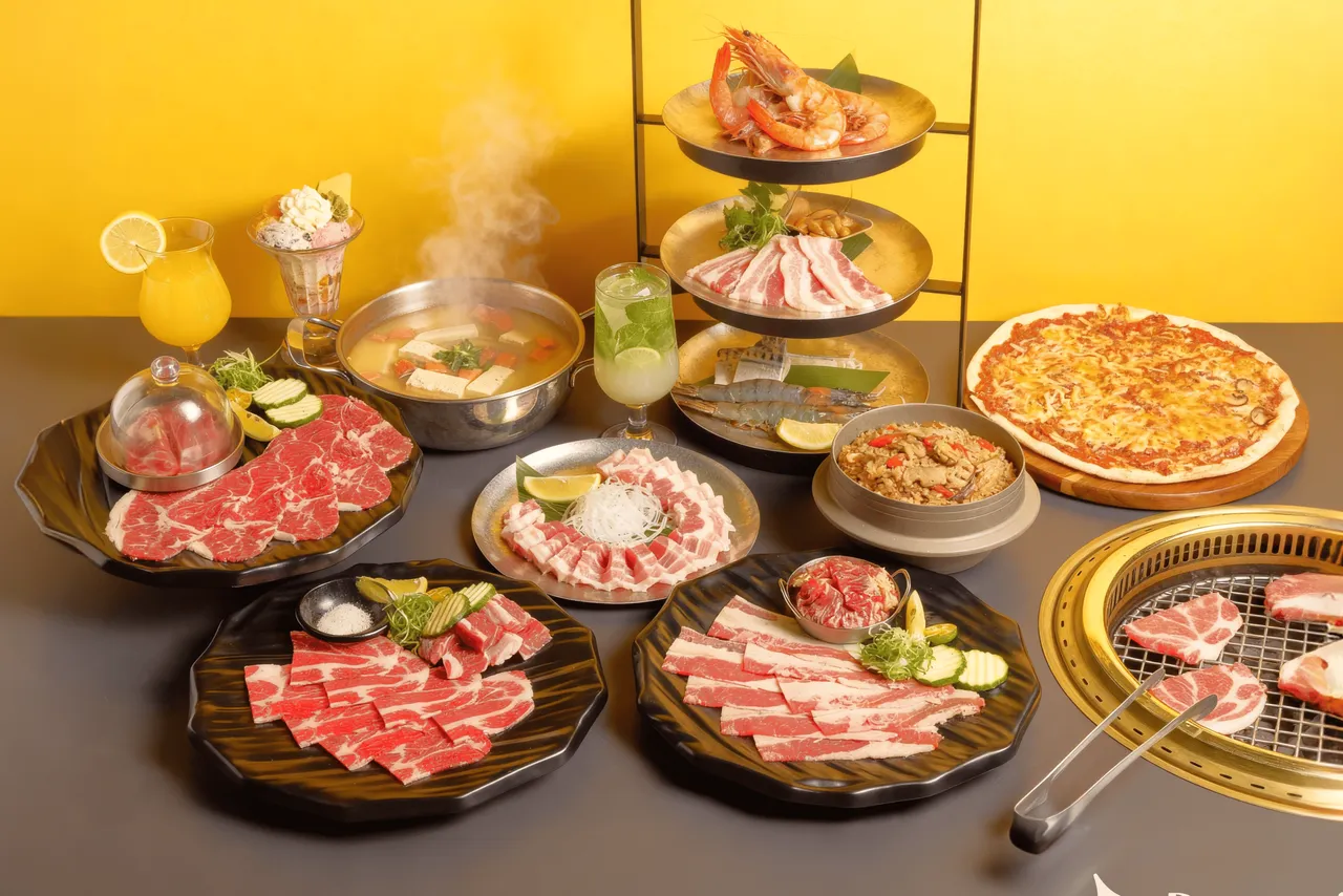 烧肉Queen烧肉套餐。森森烧肉提供