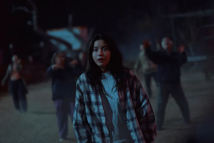 頌樂透露片場的撞鬼事蹟。華映娛樂提供