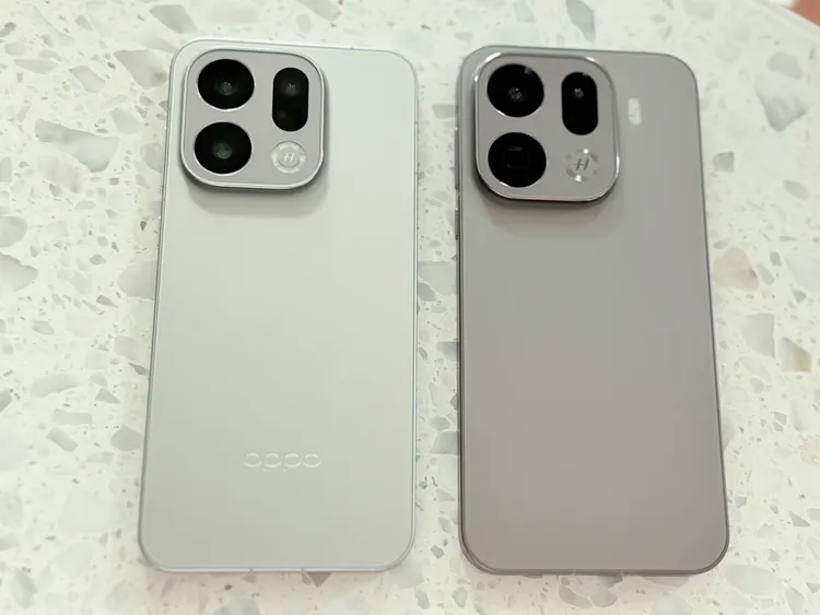 Find X9系列分別有X9（左）與X9 Pro（右）兩款。趙筱文攝