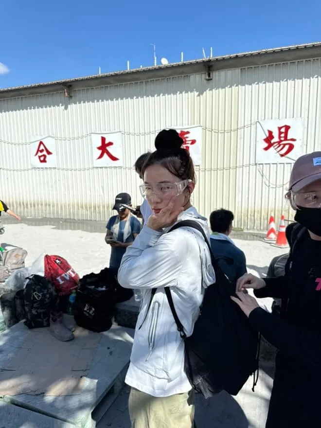 李多慧捐款30万救助花莲灾情。经纪公司提供
