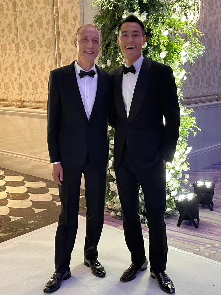 楊祐寧心痛送別父親。資料照