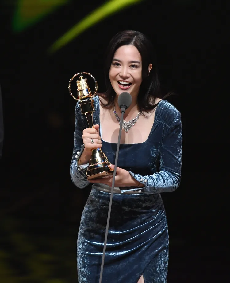 泰國女星黃可欣奪迷你劇集（電視電影）最具潛力新人獎。三立提供