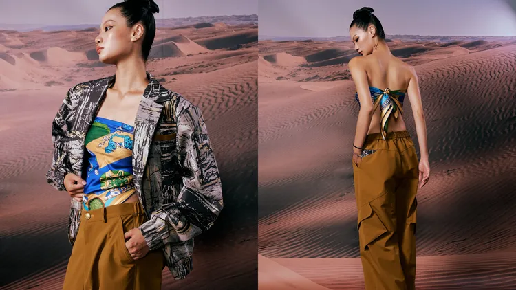 色調上大多採用藍藍、綠、黑白等中性視覺。品牌提供