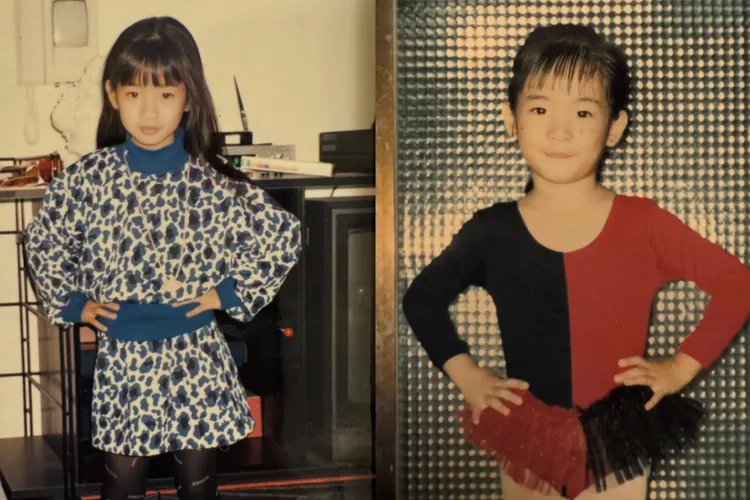 林依晨從小就很有氣質。翻攝自林依晨IG