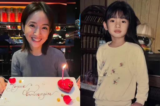 林依晨太忙沒空過生日請小小的「她」代打　網友驚呼：神韻一模一樣