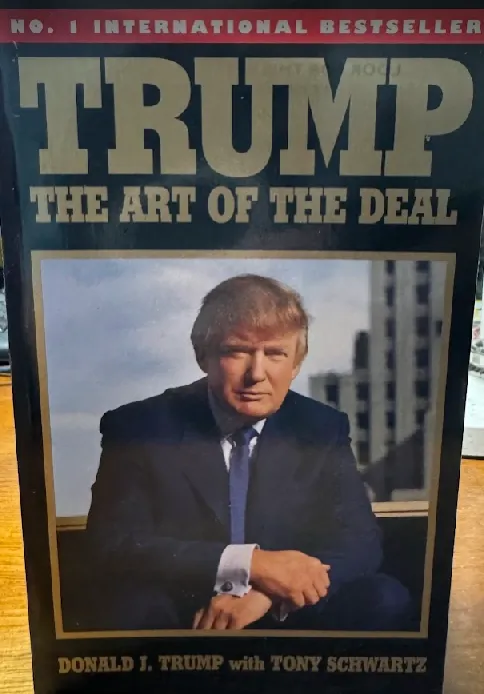 川普成名作《交易的藝術》。資料照片