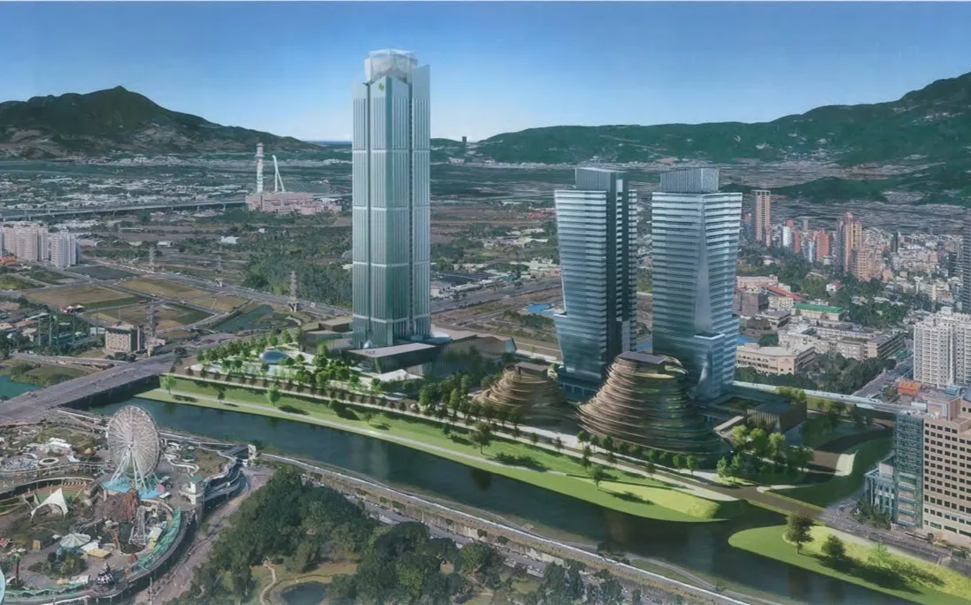 金宝北士科总部大楼新建工程。翻摄达欣工程官网