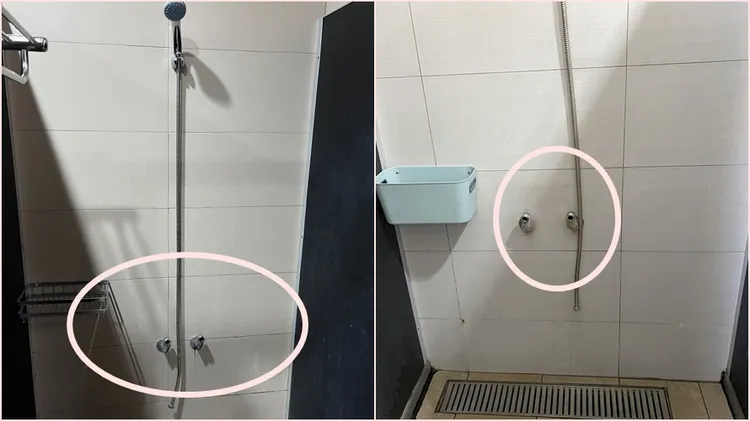 运动中心水龙头离奇被偷,让馆方傻眼发文悬赏。翻摄自运动中心脸书