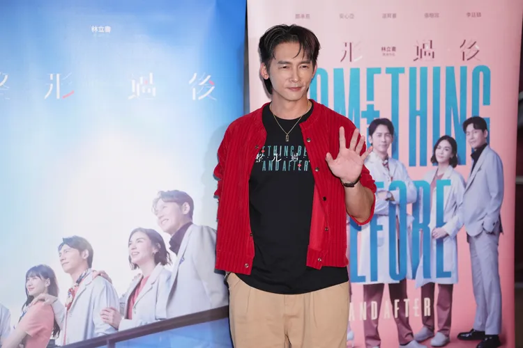 温昇豪誇李廷鎮運動神經很好。彭欣偉攝