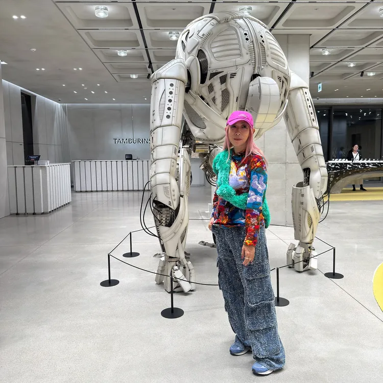 蜷川實花前幾天去了韓國。翻攝蜷川實花IG