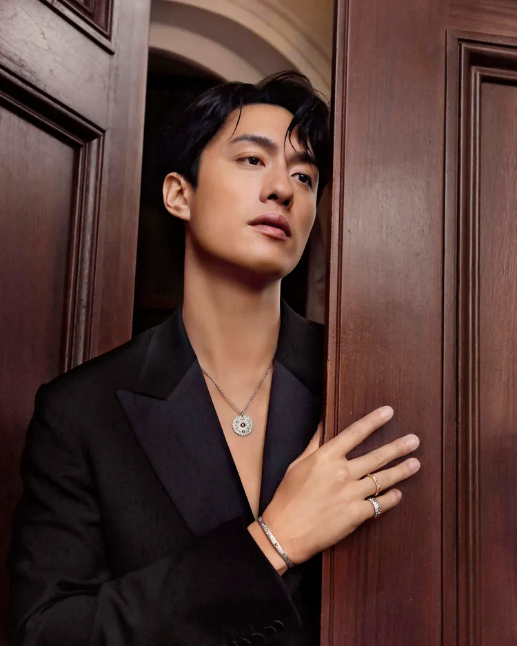 劉俊謙演繹De Beers Talisman系列珠寶。品牌提供