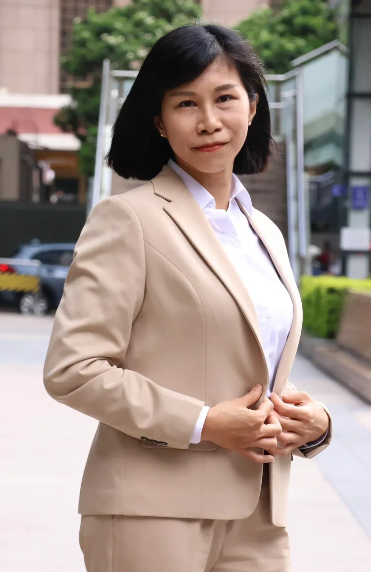 現在的林沄蓁已有自己的個人律師事務所。莊宗達攝