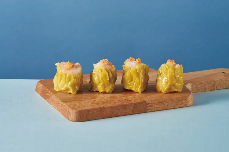 美麗華限定菜鮮蝦燒賣。業者提供