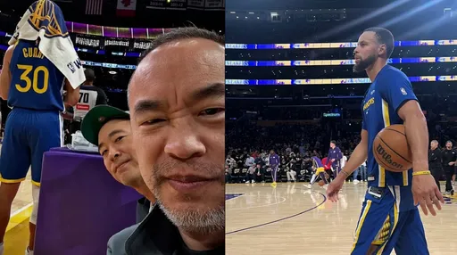 「麻吉大哥」黃立成幣圈慘賠17億不痛不癢 罕見同框黃立行、NBA巨星柯瑞
