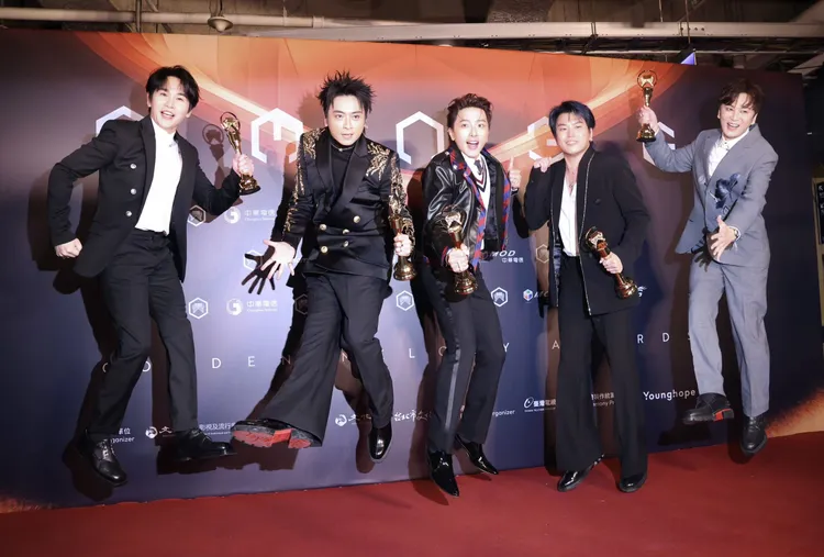 Energy今年６月才以《星期五晚上》獲金曲獎年度歌曲獎。資料照片