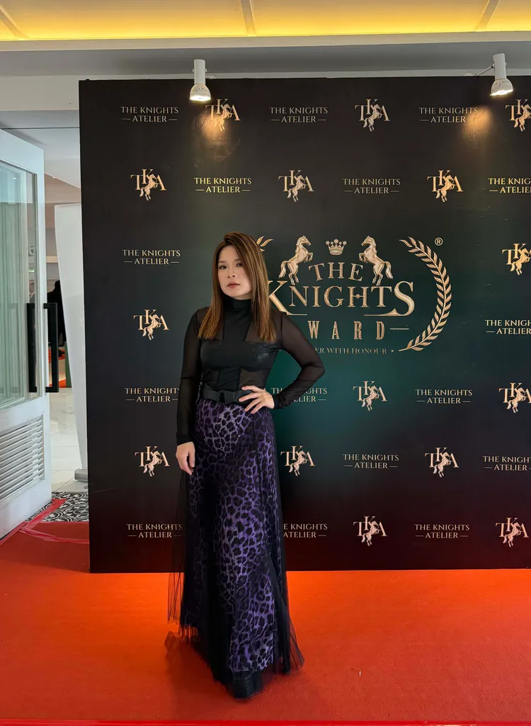 符瓊音近期在吉隆坡出席頒獎典禮。首符國際提供