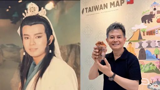 莫急莫慌莫害怕!不老潘迎紫钓出「幻波公子」 卸古装在日本卖咸酥鸡