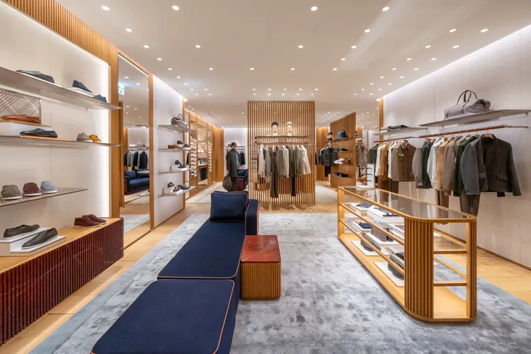 Loro Piana台北101全新精品店。品牌提供