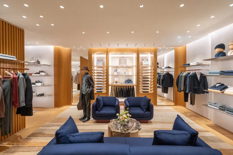 Loro Piana台北101全新精品店。品牌提供