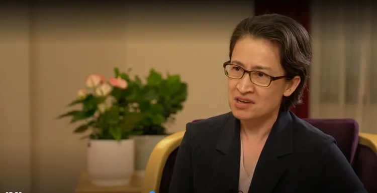 台灣副總統蕭美琴。翻攝畫面