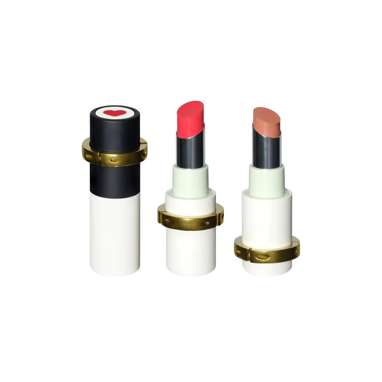 AHRES新生訂製護唇膏,3g/1520元、補充內芯3g/1000元。品牌提供
