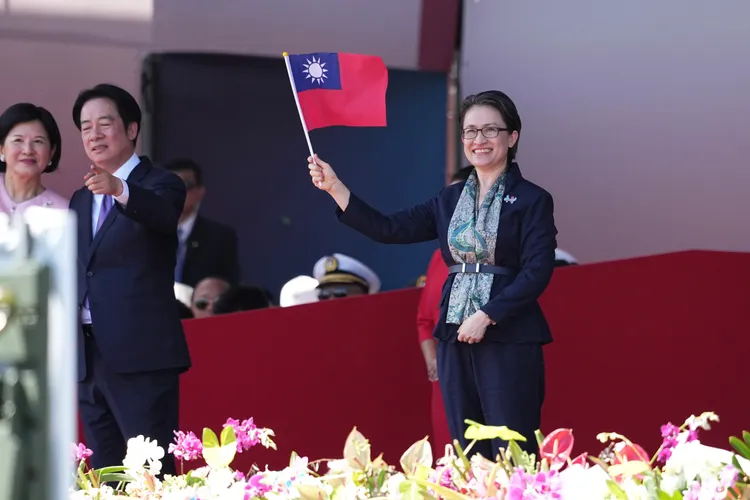 副總統蕭美琴。彭欣偉攝