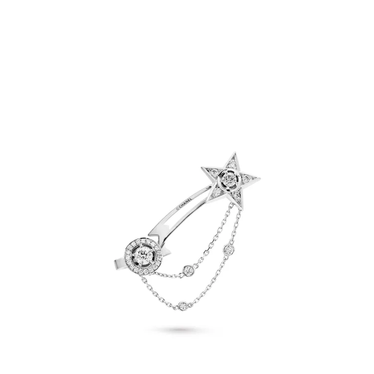 香奈兒COMÈTE 1932耳扣。品牌提供