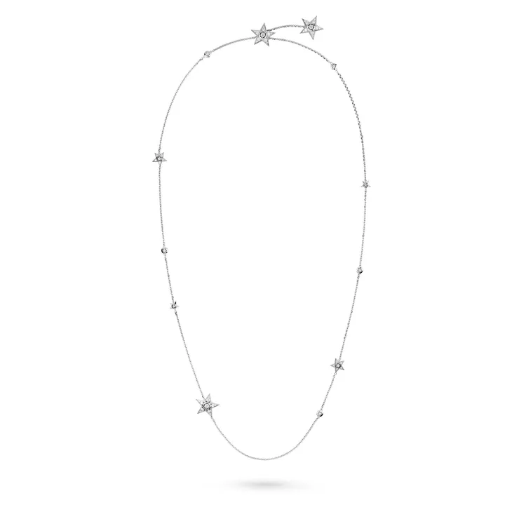 香奈兒高級珠寶LES INFINIS DE COMÈTE可轉換式長項鍊。品牌提供