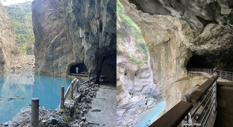 燕子口堰塞湖「今昔對比照」超震撼 網嘆:沒比較沒傷害