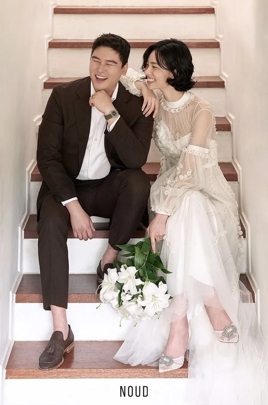 李章宇(左)、赵惠元笑得开心。翻摄赵惠元IG