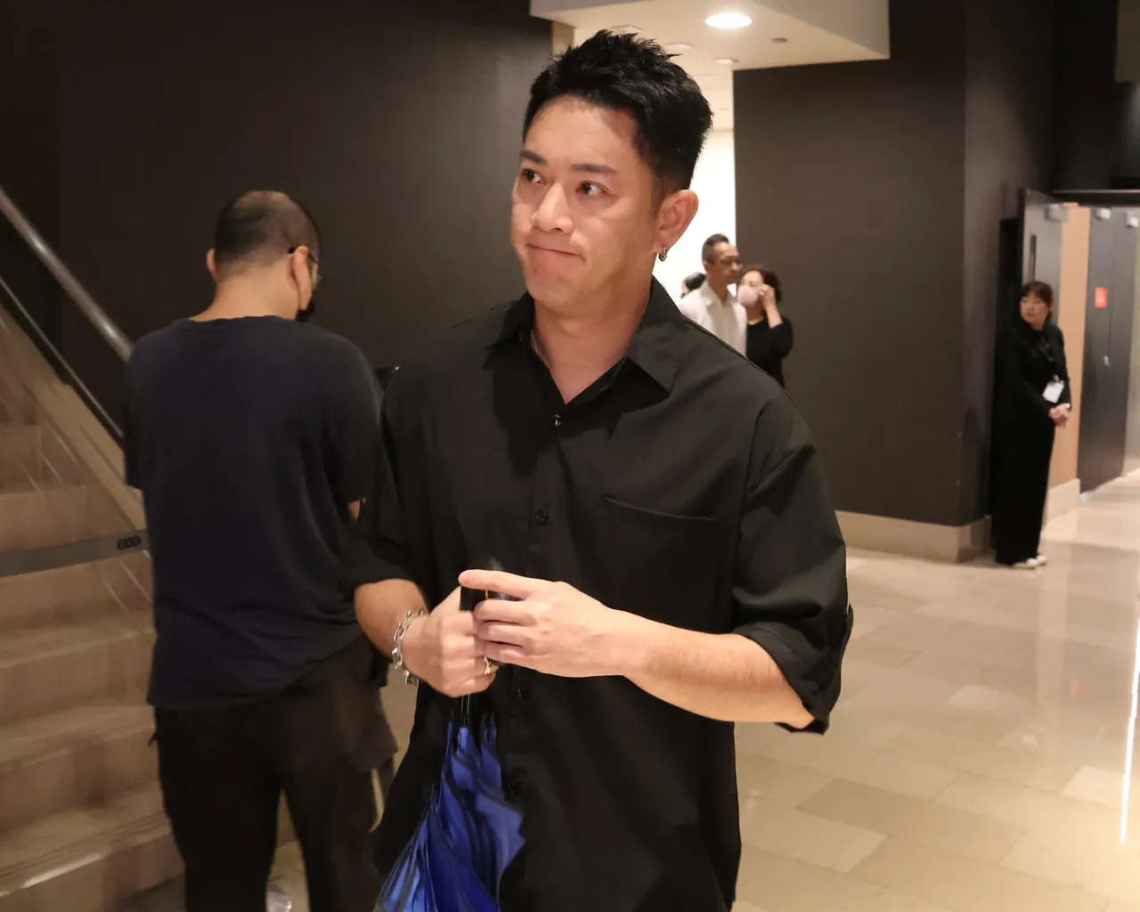 Junior和杨祐宁感情很好。特勤摄