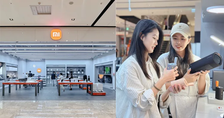 新北首店「小米之家」進駐宏匯，滿足科技迷的需求。