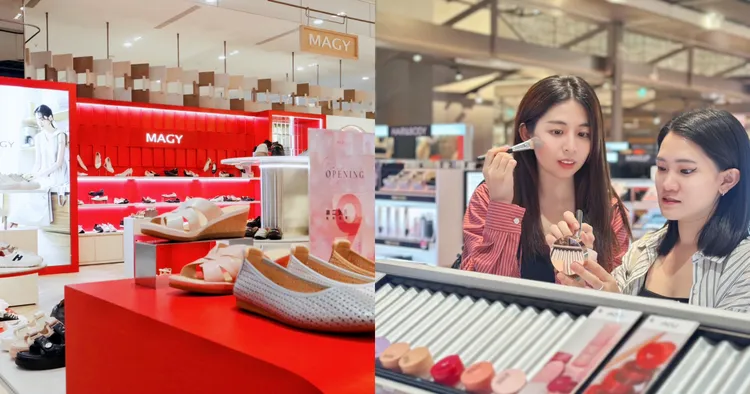 宏匯廣場集合超過80個人氣美妝品牌，從專櫃保養到爆紅彩妝應有盡有。